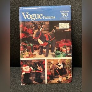Vogue holiday pattern vintage